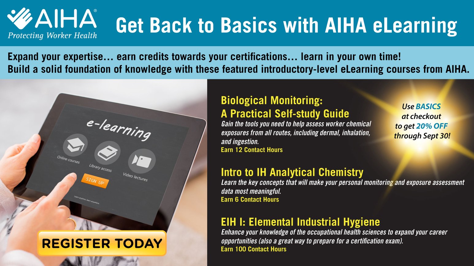 Back to Basics with AIHA eLearning
